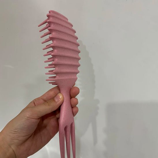 Brosse cheveux bouclés