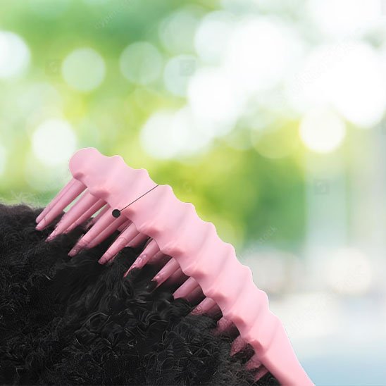 Brosse cheveux bouclés 