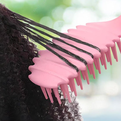 Brosse cheveux bouclés 