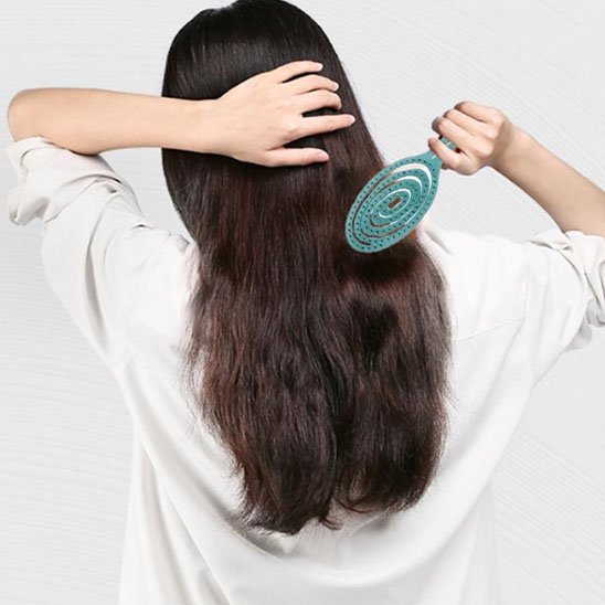 Brosse cheveux bouclés 