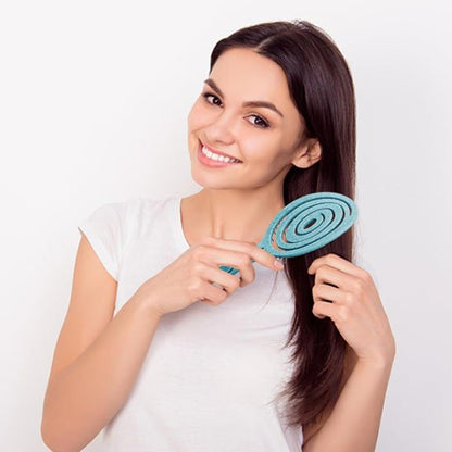 Brosse cheveux bouclés 