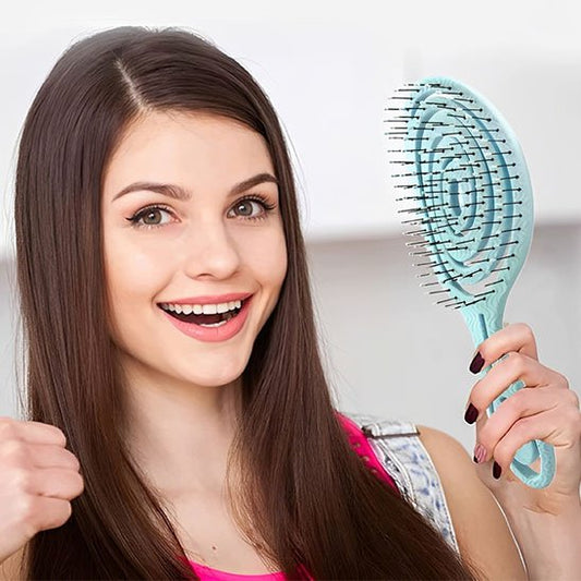 Brosse cheveux bouclés 