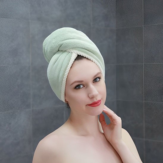 Serviette cheveux 
