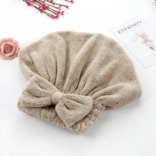 Serviette microfibre cheveux 