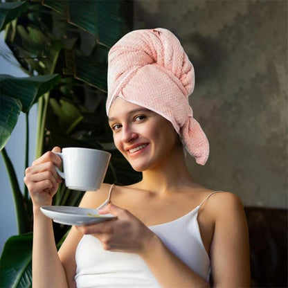 Serviette pour cheveux microfibre