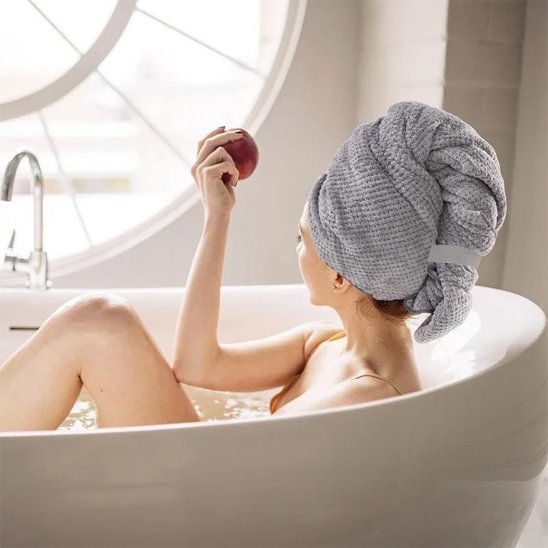 Serviette pour cheveux microfibre