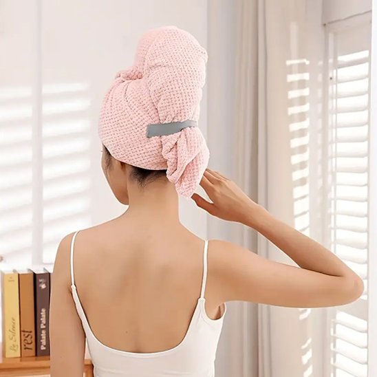 Serviette pour cheveux microfibre