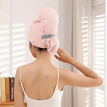 Serviette pour cheveux microfibre